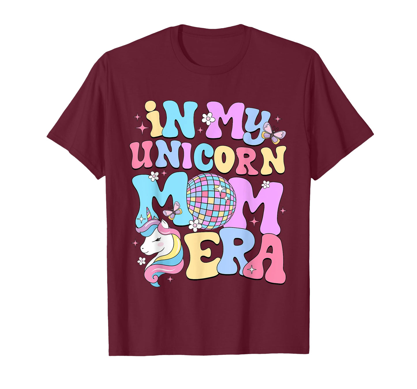 In My Unicorn Mom Era Cute Mother National Unicorn Day T-Shirt