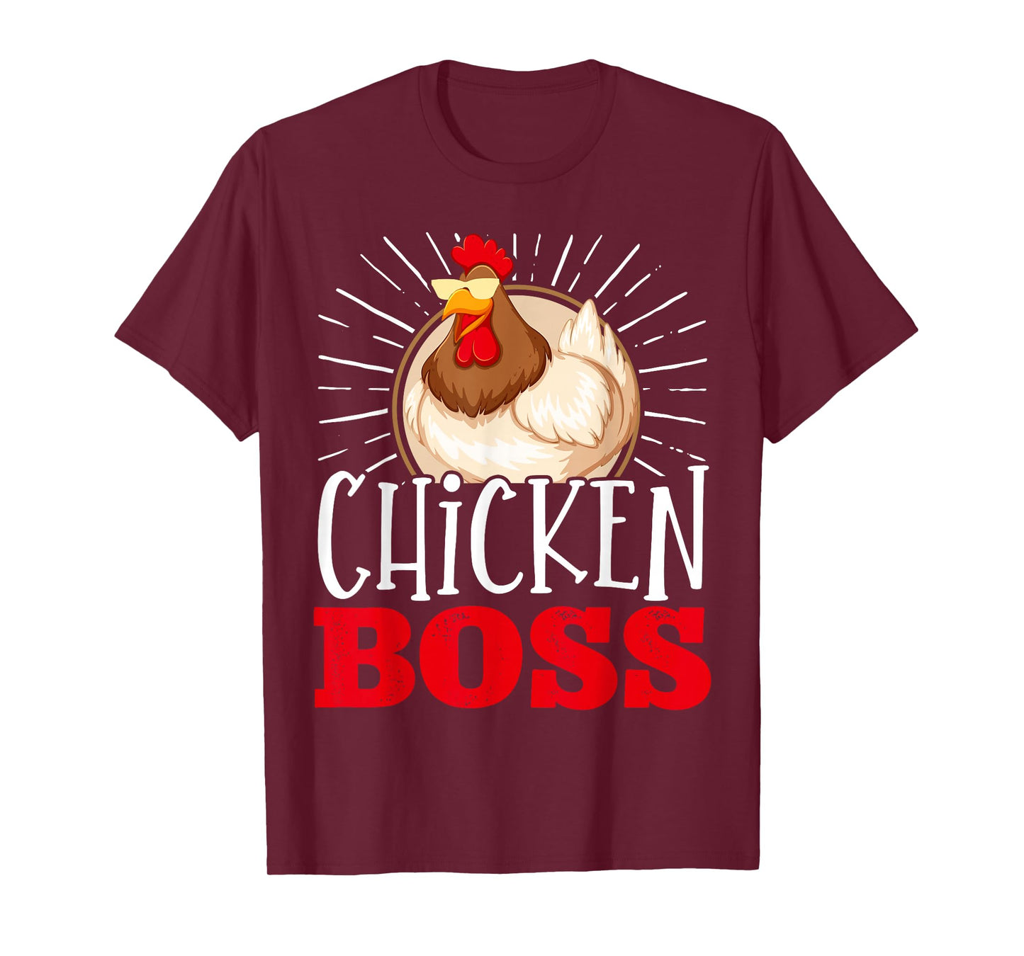 Funny Farmer Animal Pet Chicken Boss Chickens Lover T-Shirt