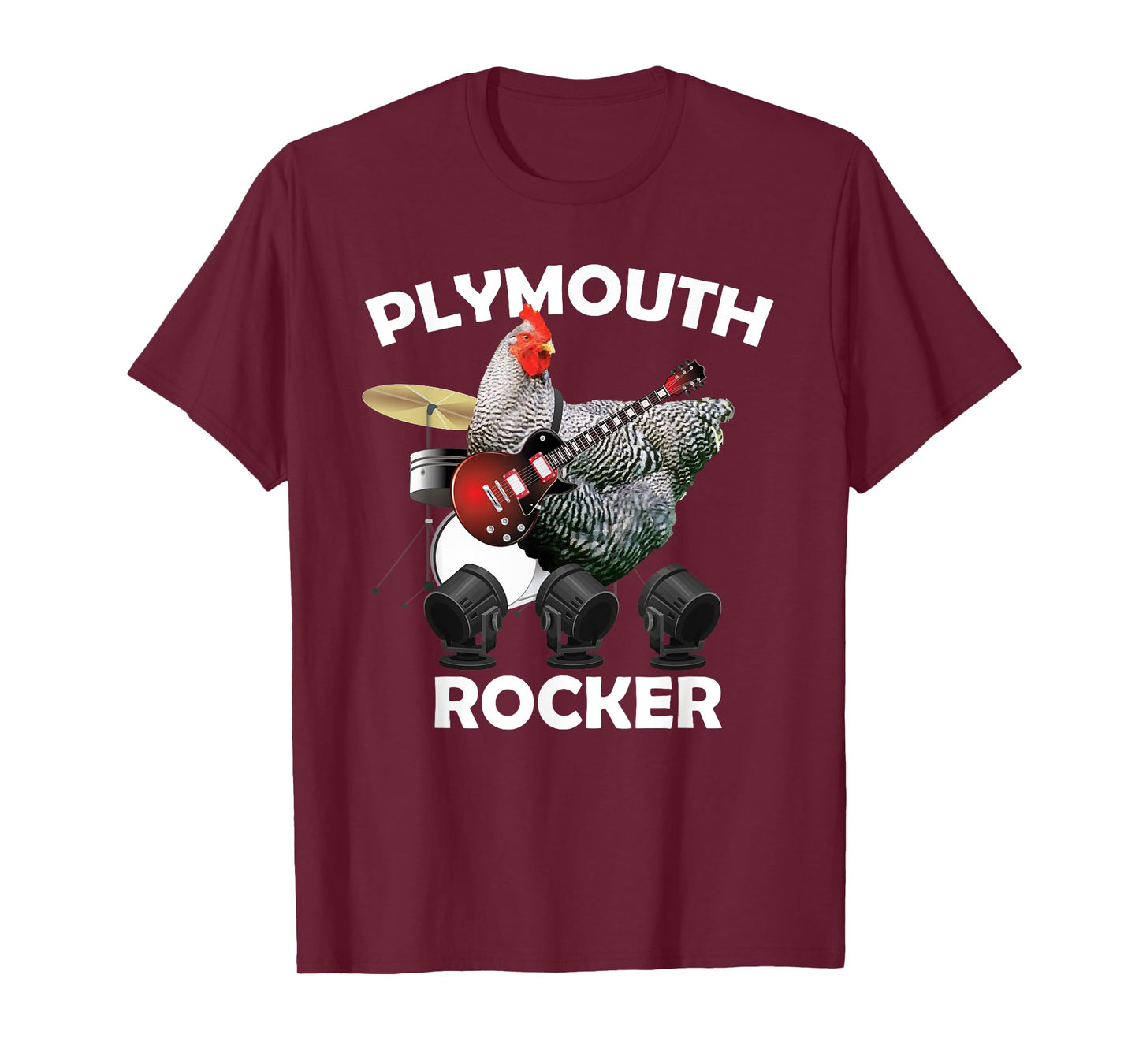 Many Layers of Humor Plymouth Rock Chicken Humor T-Shirt Gift T-Shirt