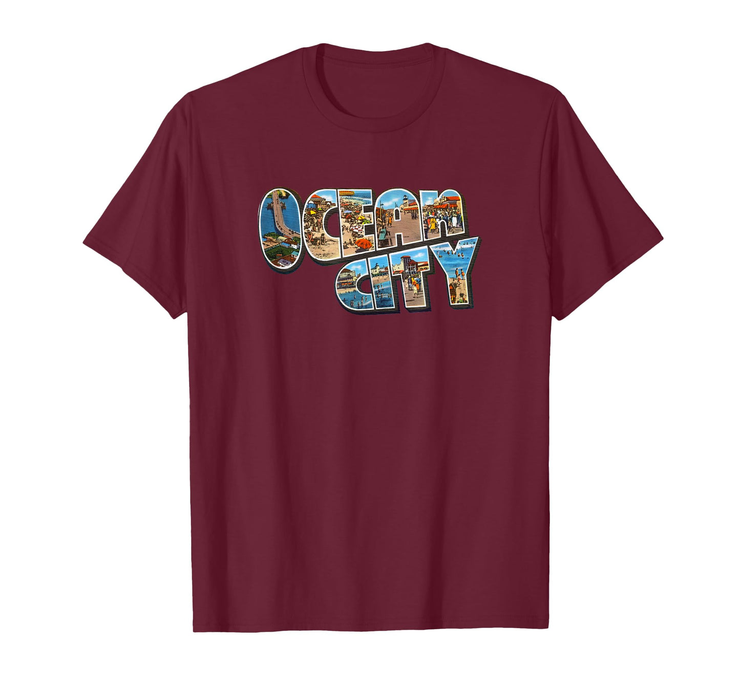Ocean City NJ Shirt Ocean City T Shirt Men & Women Retro