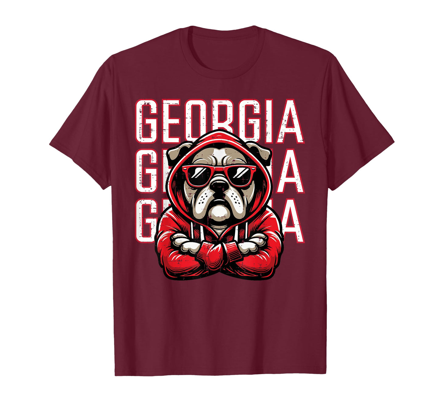 Bulldog Boys Youth Teen Kids Men Girls Women T-Shirt
