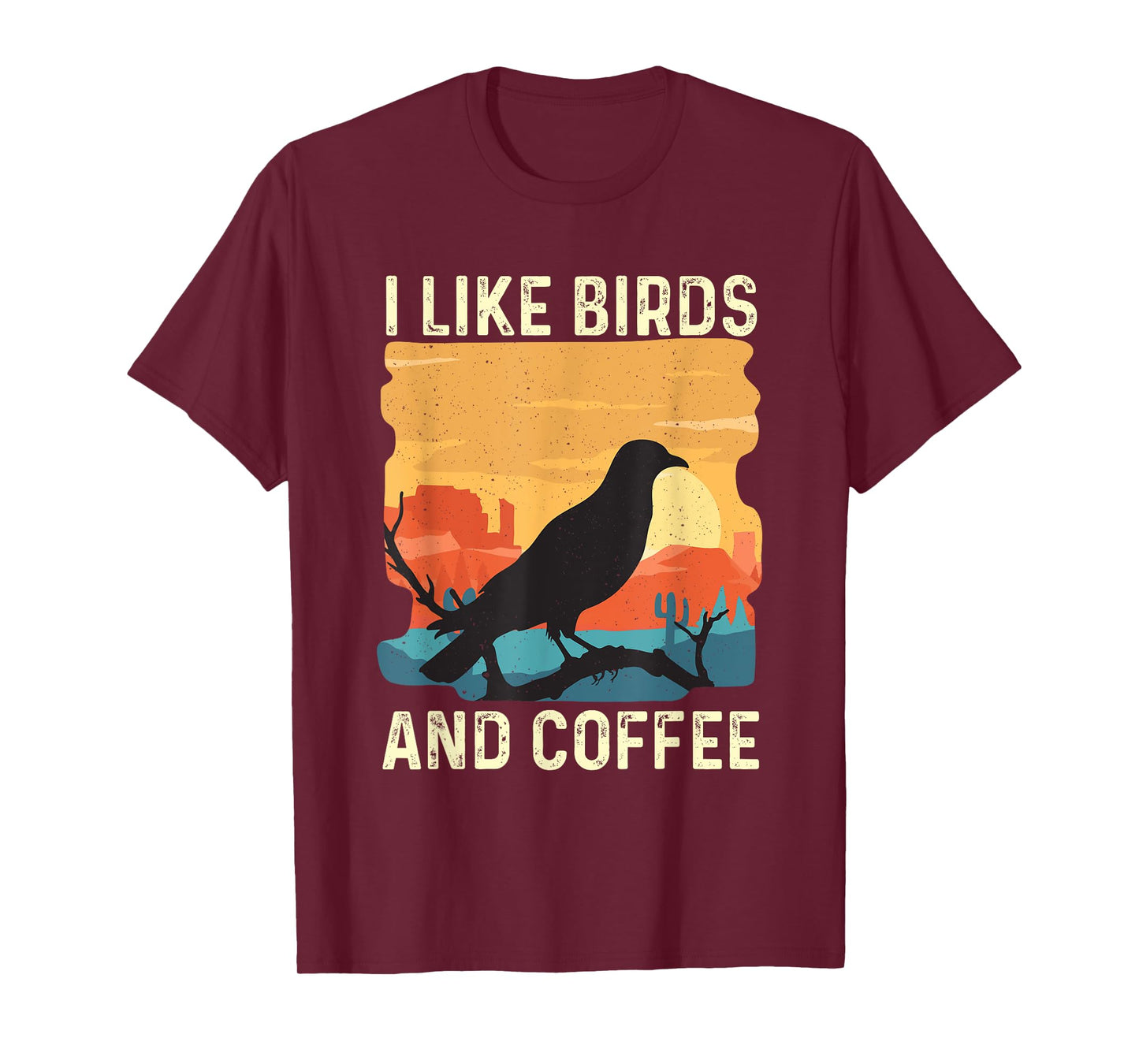 I Like Birds And Coffee - Birding Bird Watching Bird Watcher T-Shirt