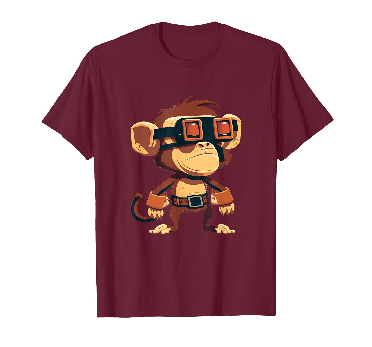 VR Developer Monkey VR Gamer Virtual Reality VR Gaming T-Shirt