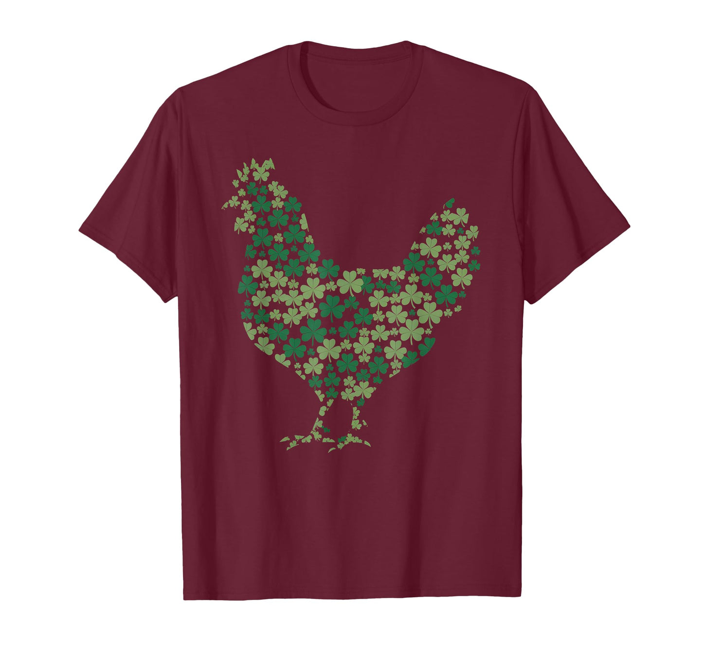 St Patricks Day Shamrock Chicken Saint Pattys Irish Women T-Shirt