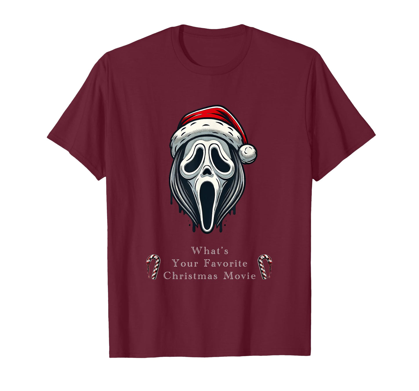 Ghost face ready for Christmas T-Shirt