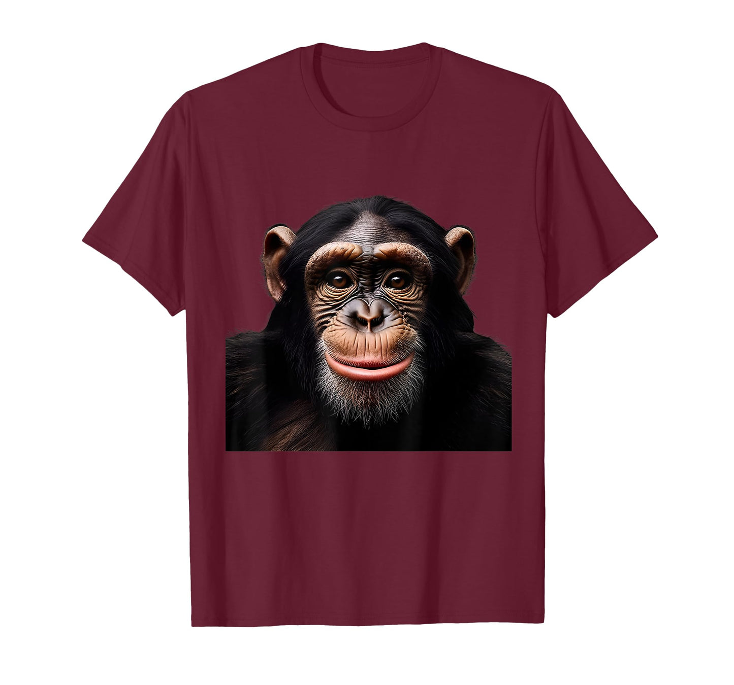 Funny Monkey Face Chimpanzee T-Shirt