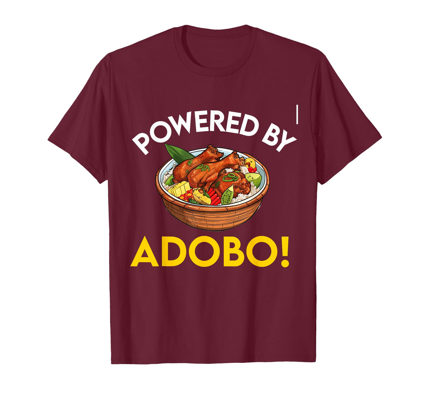 Filipino Philippines Women Men Filipino Food Tagalog Adobo T-Shirt