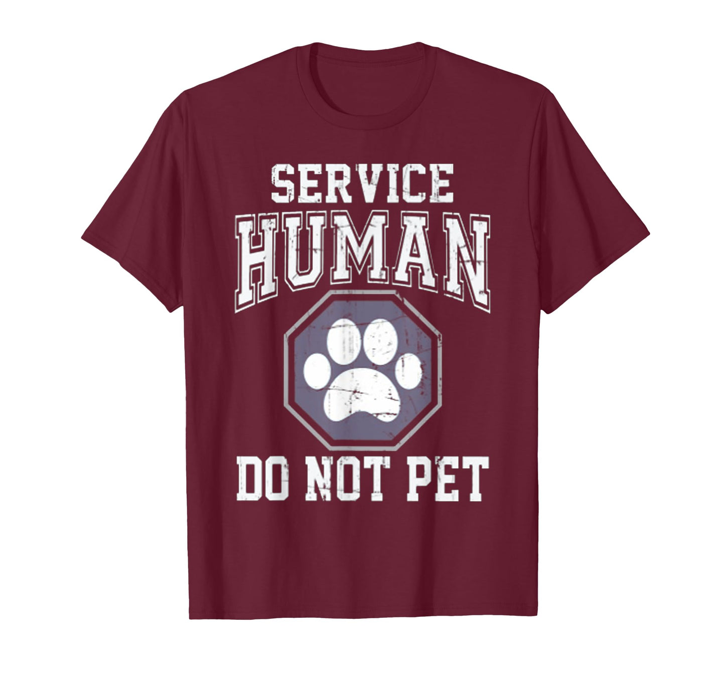 -Service-Human-Do-Not-Pet- T-Shirt