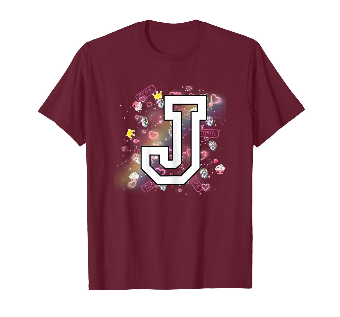 Kids Letter J Clothing For a Girl Who's Name Starts With J T-Shirt
