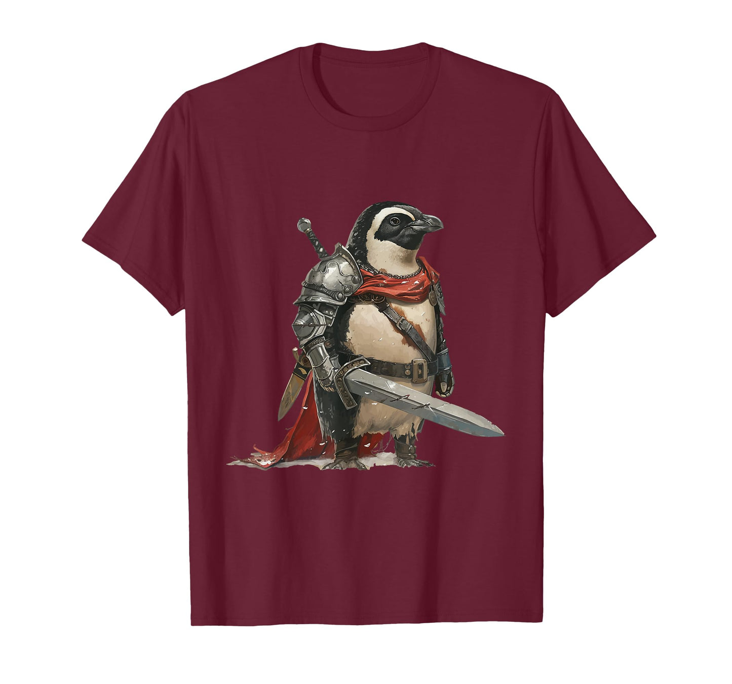 Penguin Knight Middle Age T-Shirt
