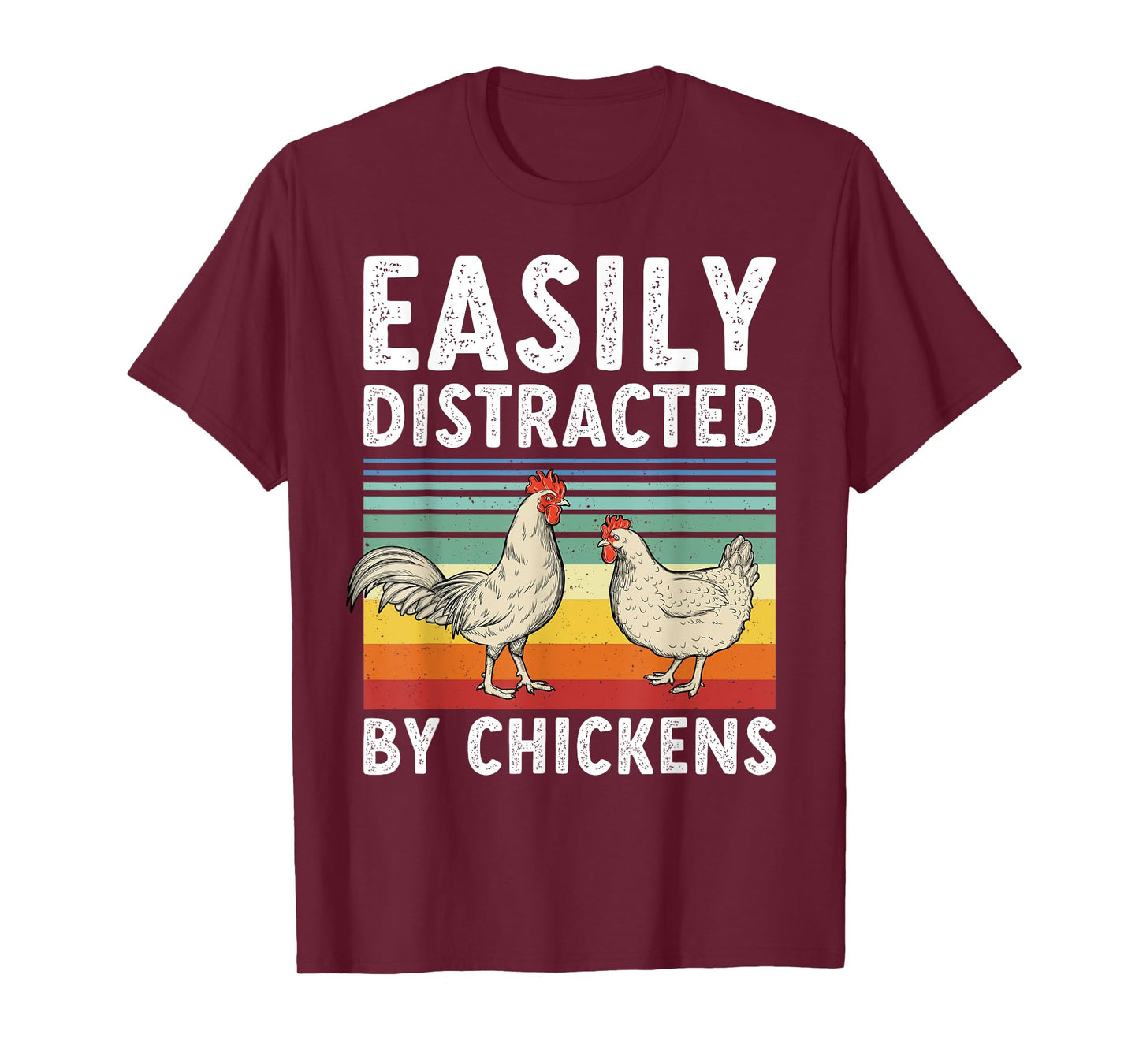 Funny Chicken Poultry Farm Animal Farmer Hen Men Women T-Shirt