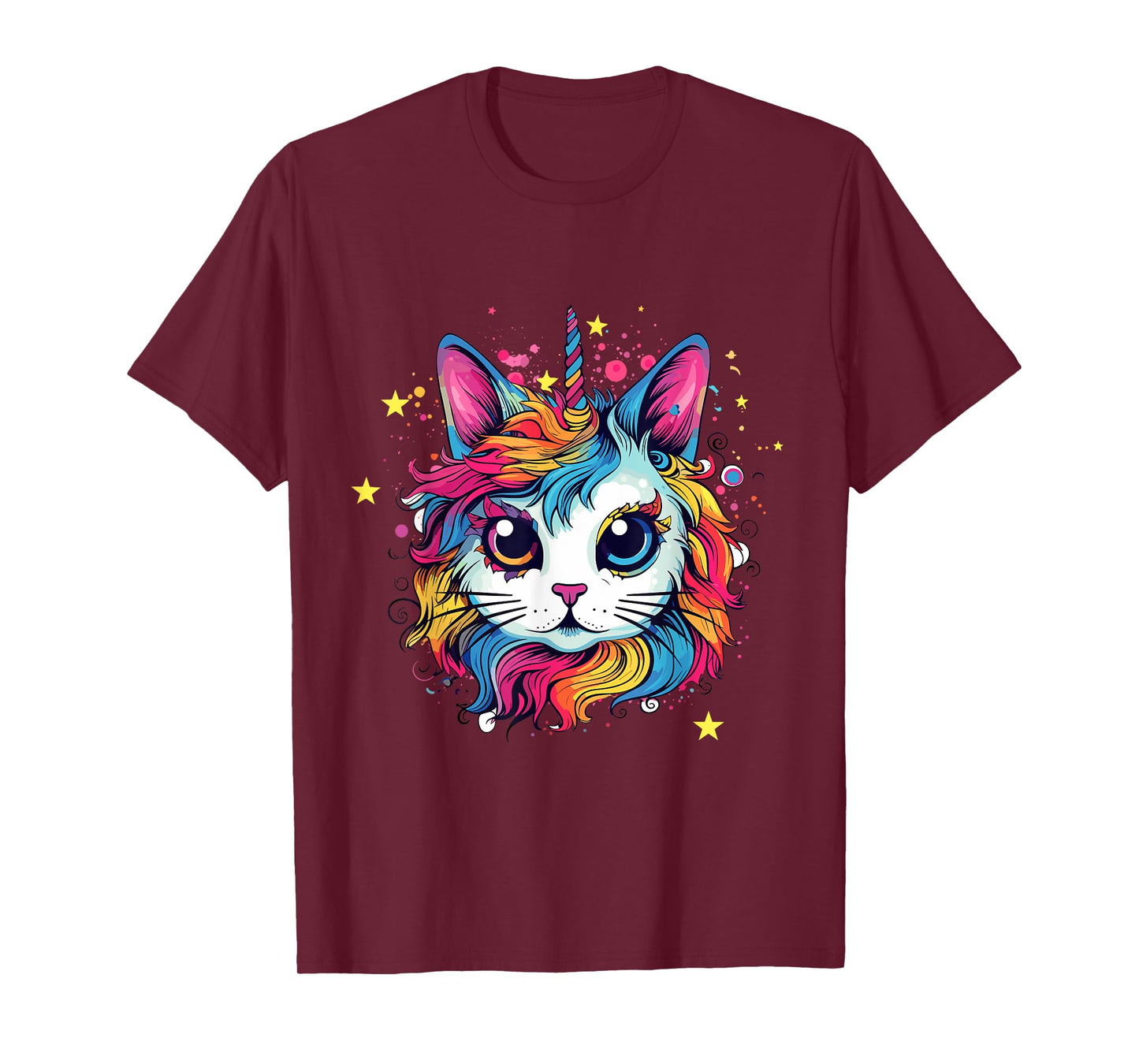 Cute, Adorable And Might Contain Cat by DankSpace Catcorn Kittycorn Unicat Unikitten Cat Kitty Kitten Unicorn T-Shirt