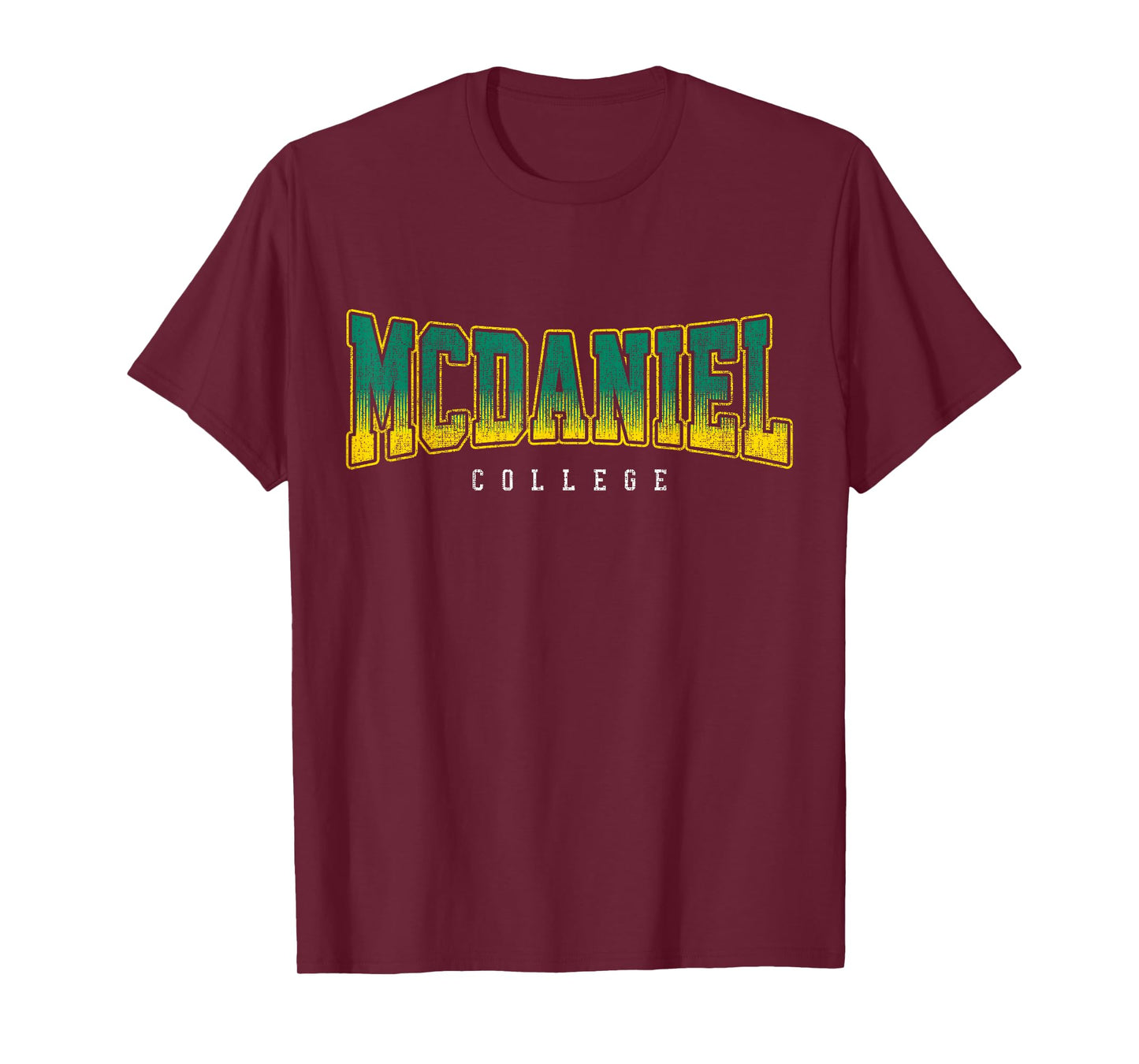 McDaniel of Technology Arch Retro for Men Women T-Shirt