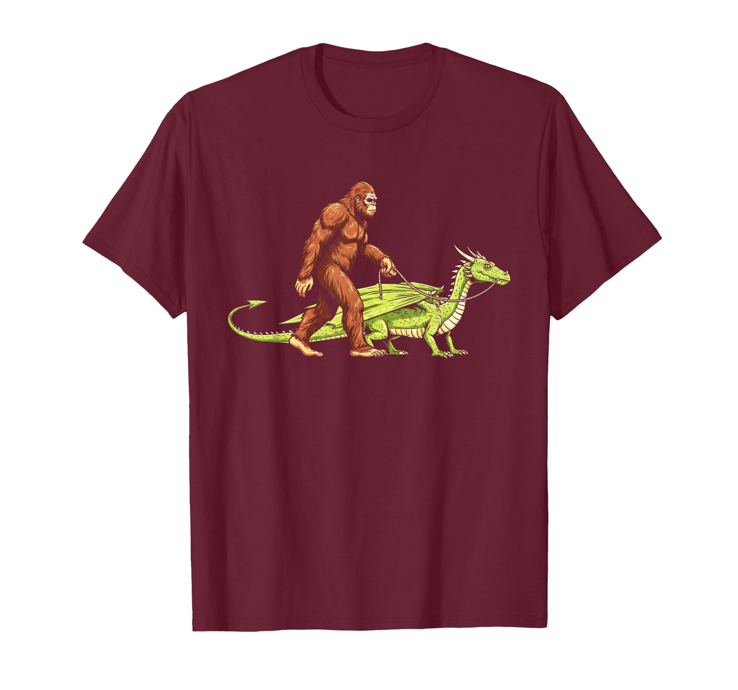 Bigfoot Walking Dragon for Women Men Kids Dragons Lover T-Shirt