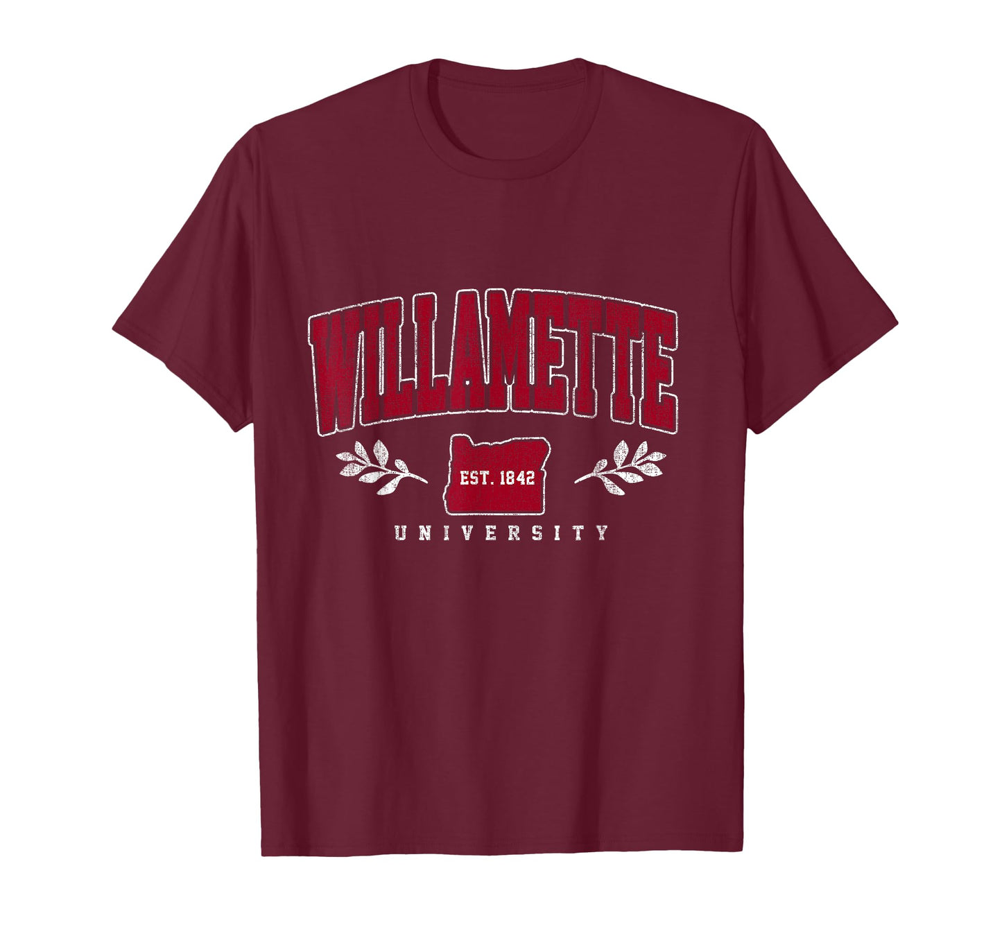 Willamette Institute of Technology Arch Retro for Men Women T-Shirt