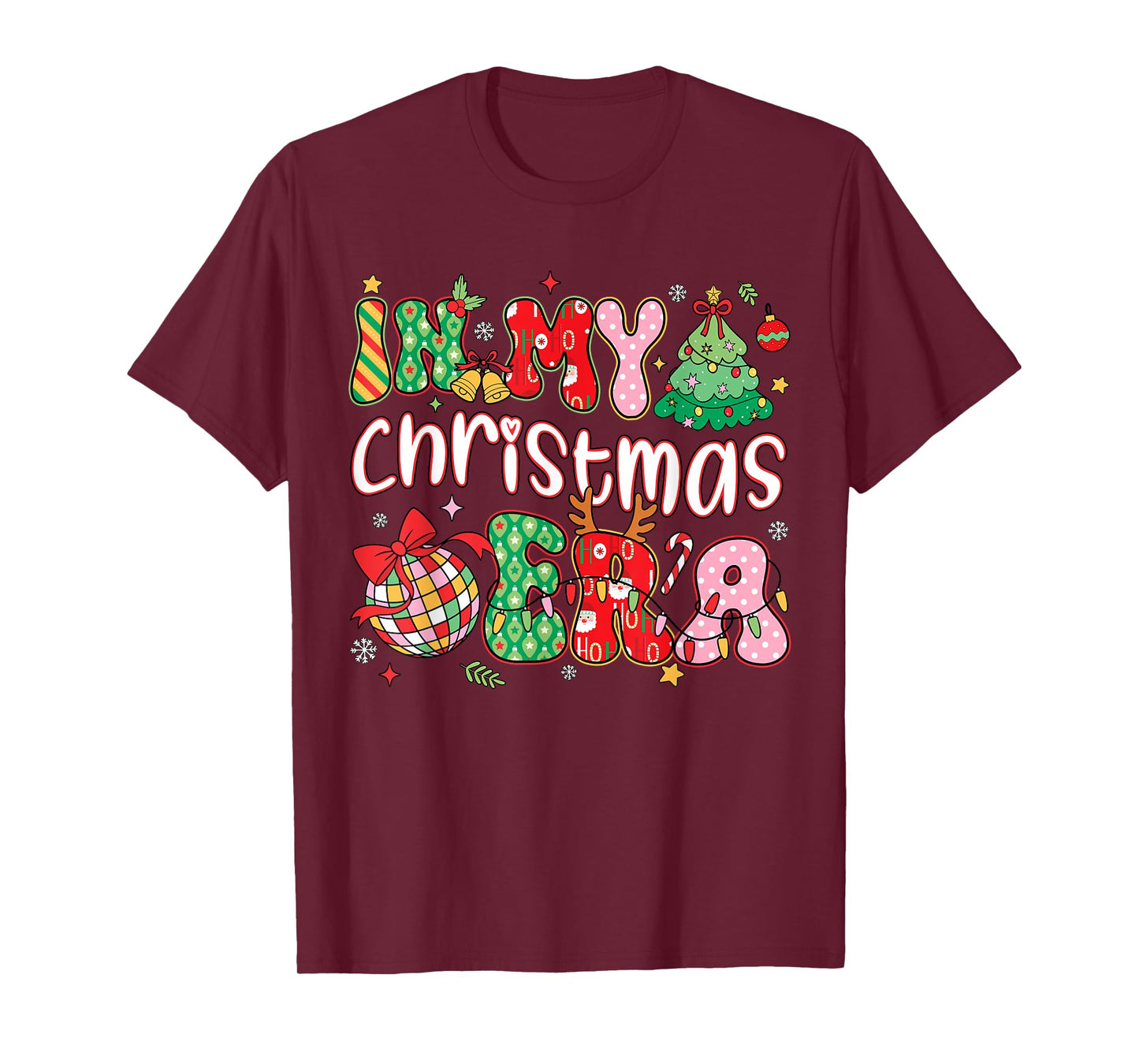 Preepyy Christmas in My Christmas Era Family Holiday Xmas T-Shirt
