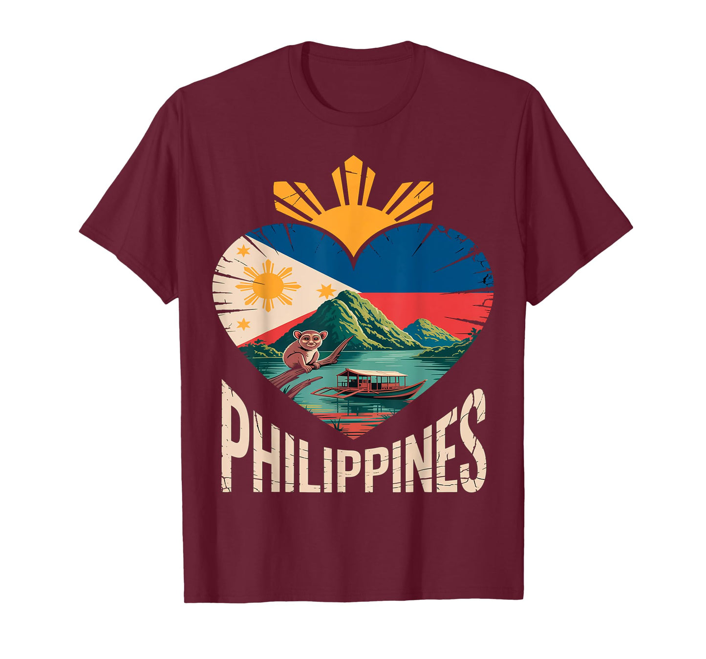 Philippines Heart T-Shirt