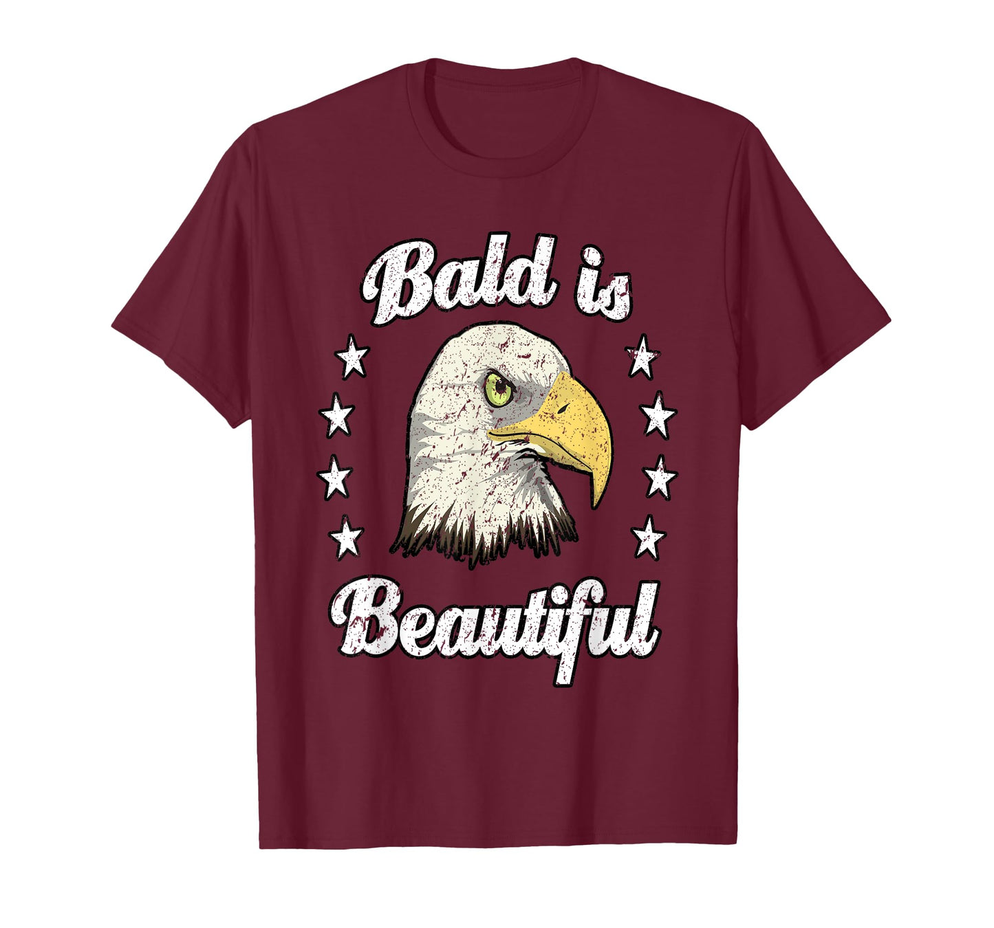 Funny BALD IS BEAUTIFUL T-Shirt - Father's Day Gift for Dad T-Shirt