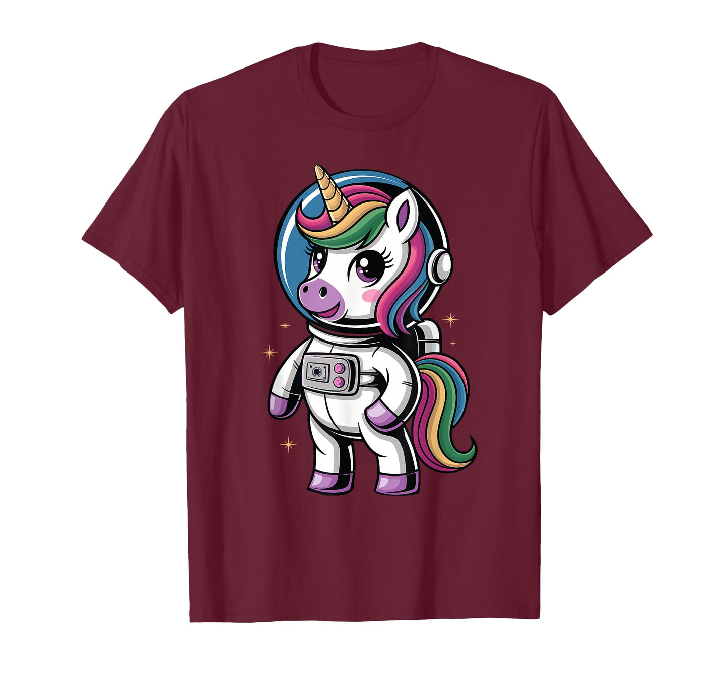 Astronaut Unicorn Cute Space Toddler Girls Kids Women T-Shirt