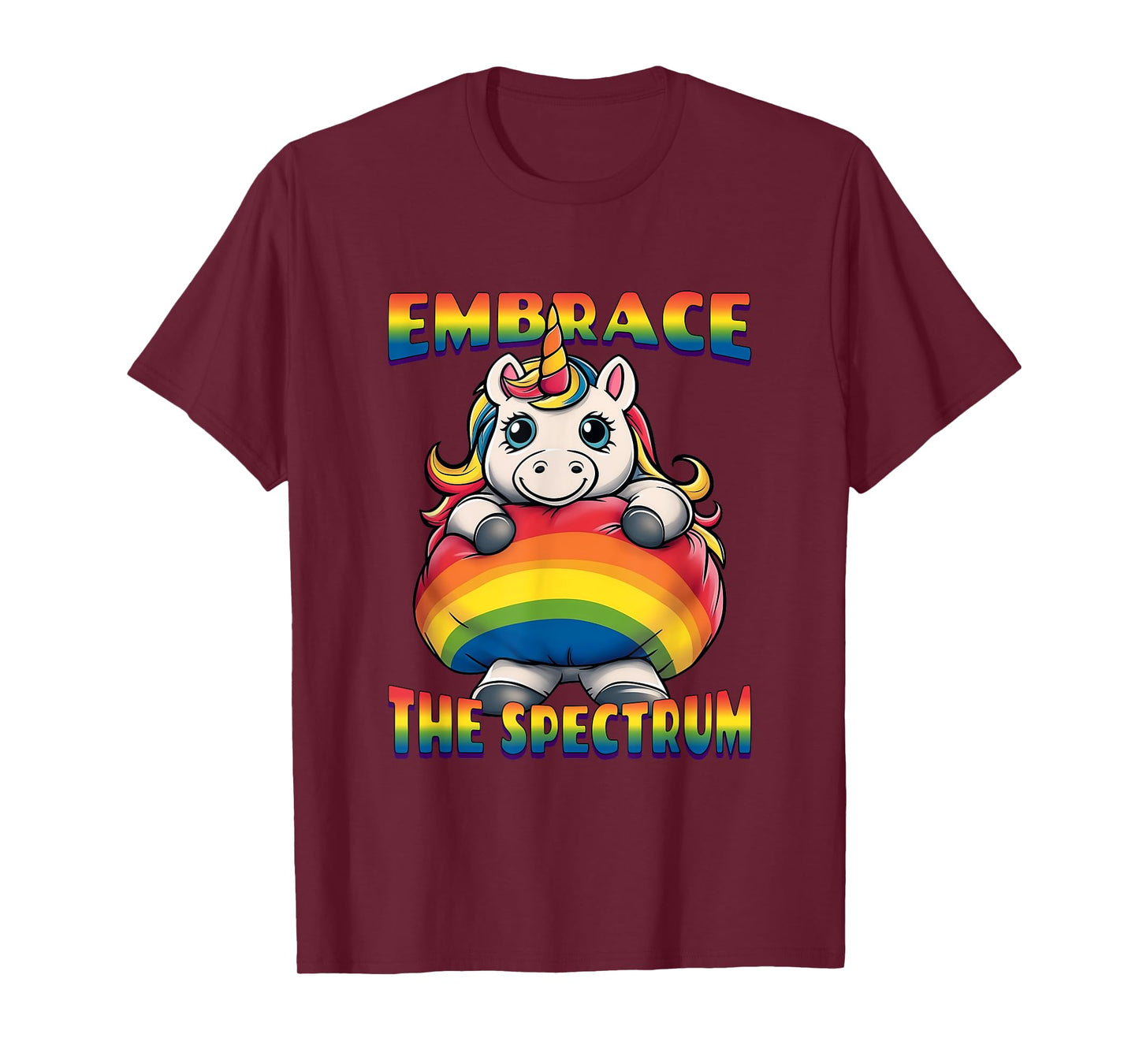 Embrace the Spectrum: Autism Awareness Unicorn T-Shirt