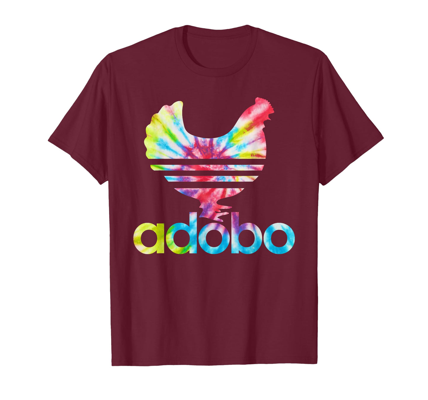 Tie Dye Filipino Adobo Chicken Philippines Funny Pinoy Food T-Shirt