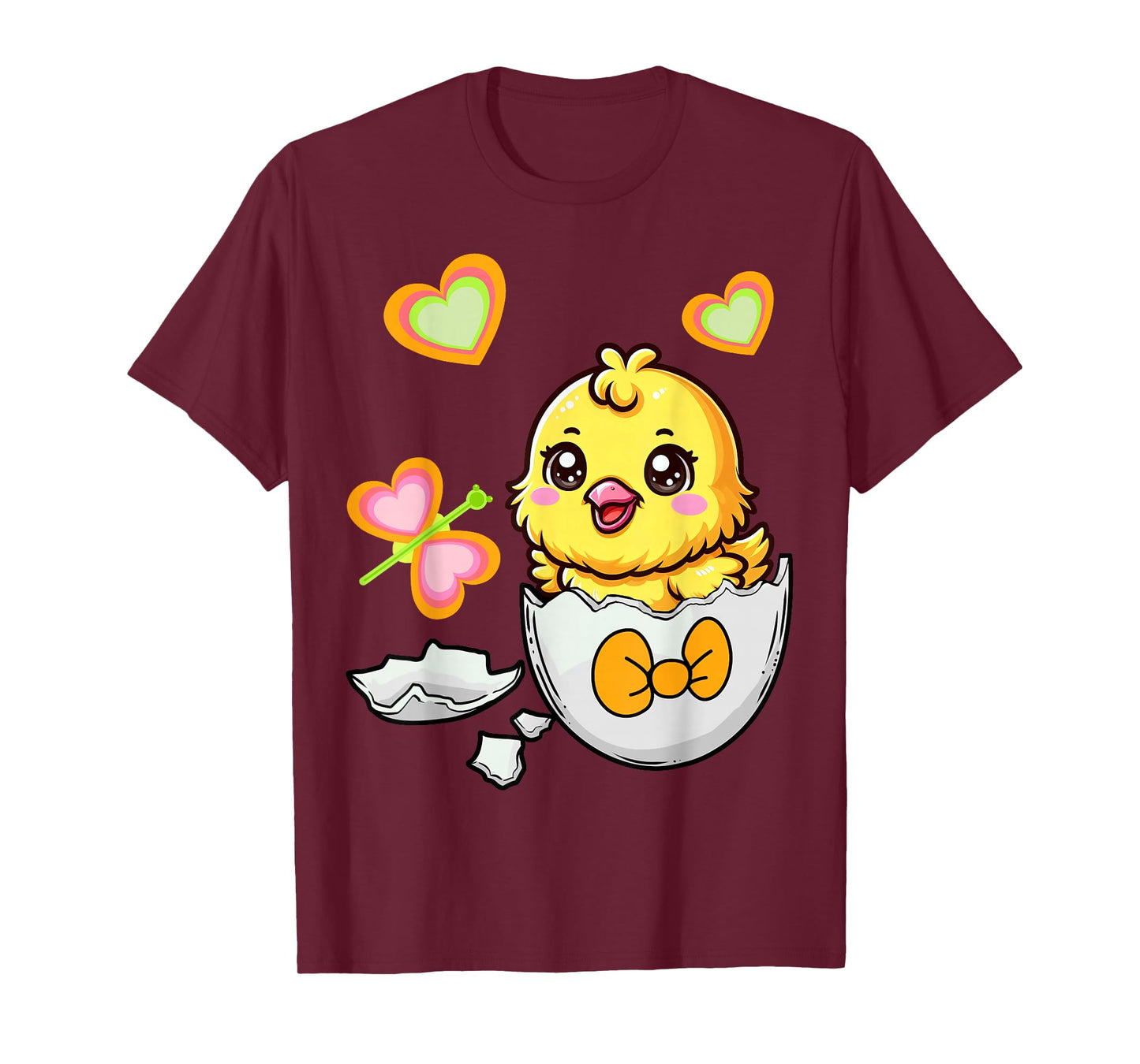 Easter Spring Chicks Children Child Baby Egg Shell Chicken Eggs T-Shirt