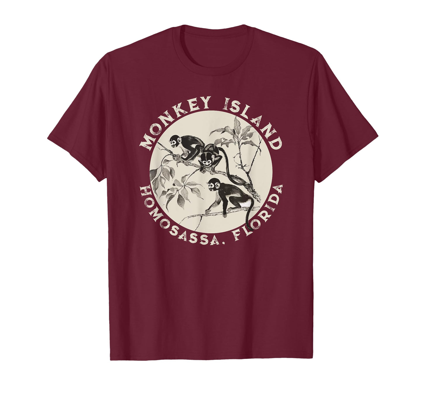 Homosassa Florida Island Of The Spider Monkeys T-Shirt