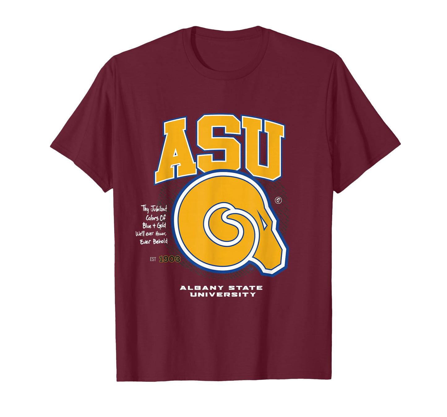 Albany State University - ASU - Golden Ram T-Shirt