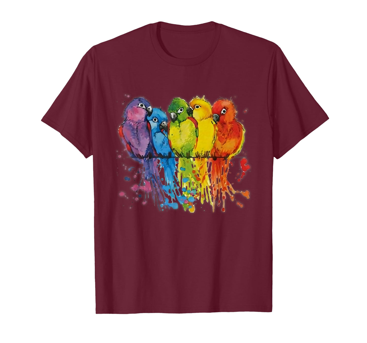 Love parrot Women Shirt parrot Lovers for kids and girls T-Shirt
