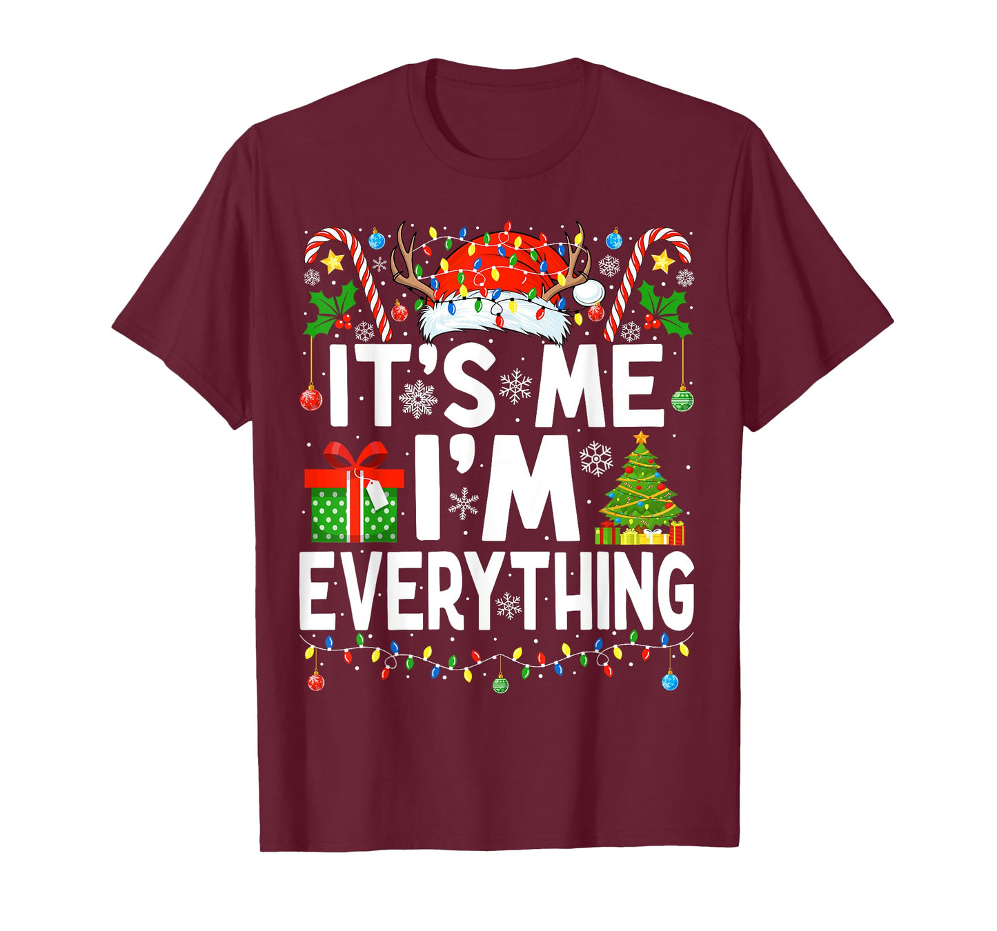 Have Everything I Want for Christmas Couple Pajama Couples T-Shirt