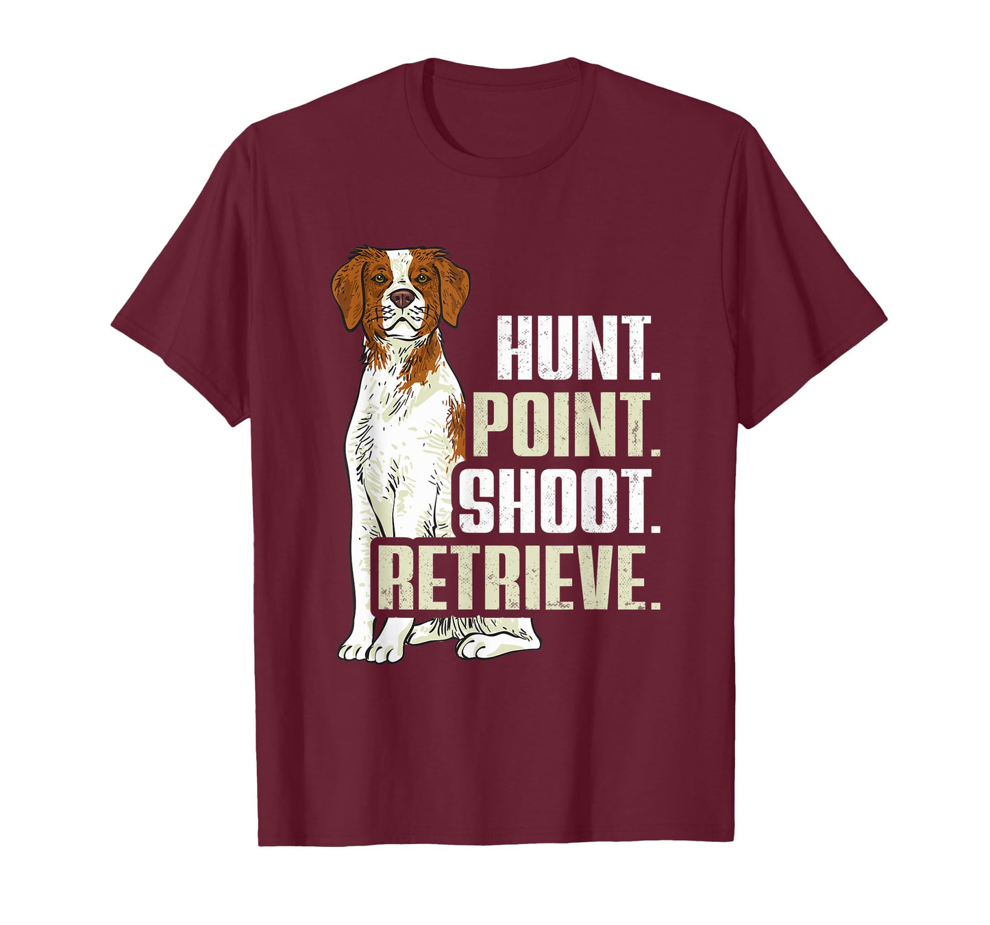 Brittany Spaniel Hunting Brittany Dog T-Shirt