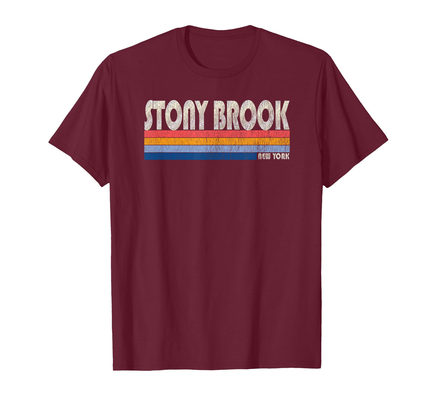 Vintage 70s 80s Style Stony Brook NY T-Shirt