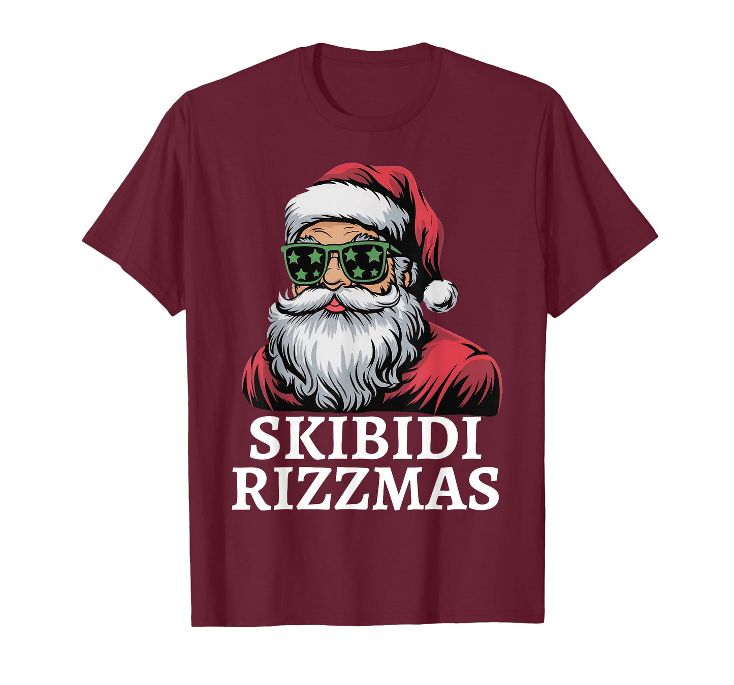 Skibidi Rizzmas Christmas Rizz Santa Charisma Teens Kids T-Shirt