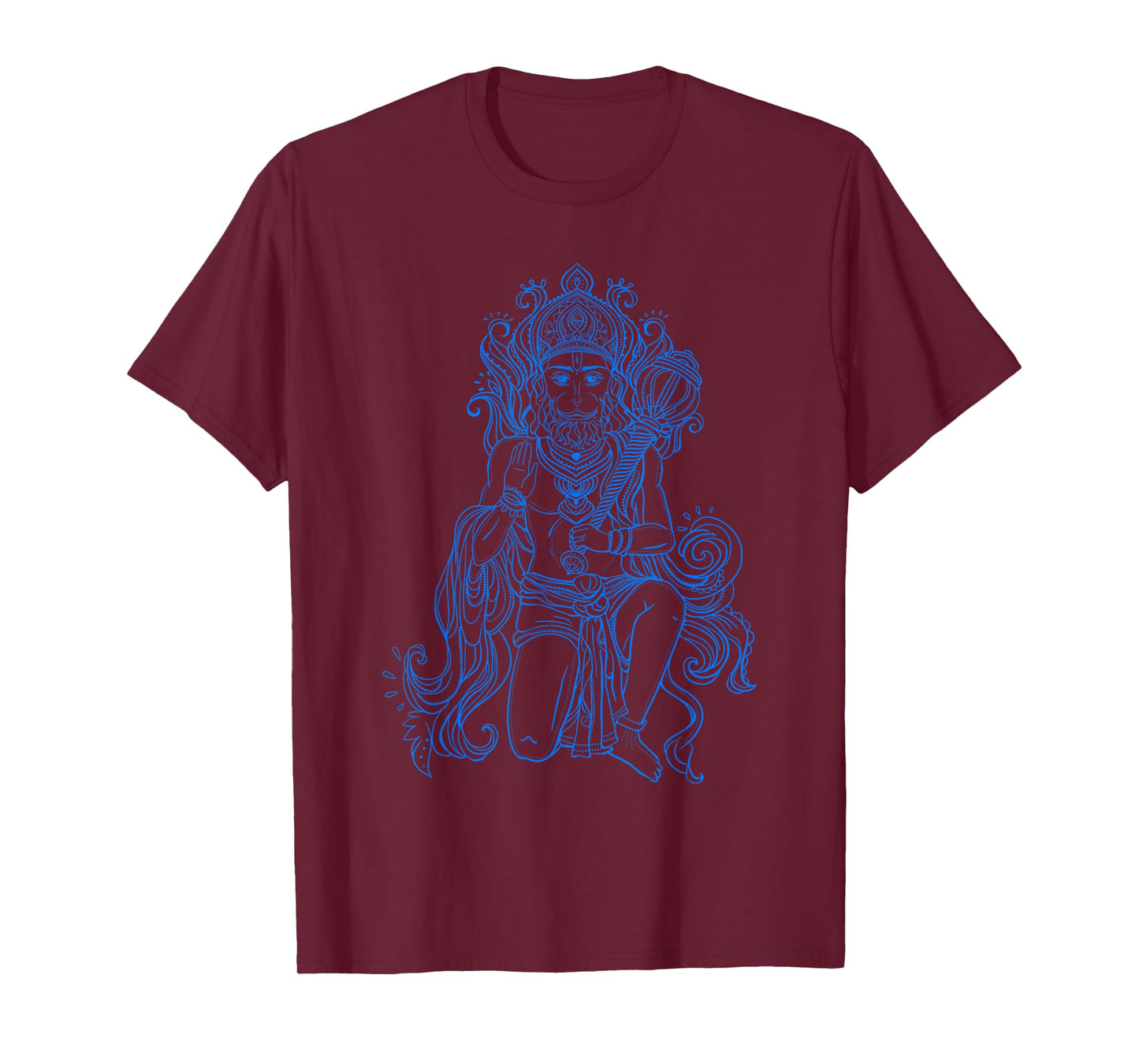 "Divine Hanuman" – Full Body Depiction of The Monkey God T-Shirt