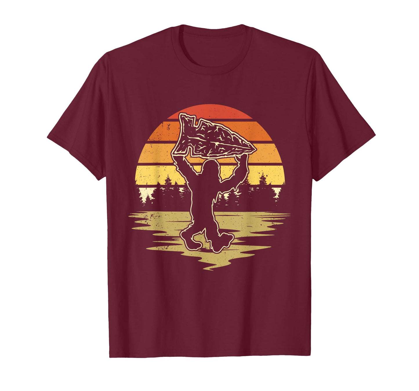 Arrowhead Hunting Bigfoot Arrowhead Hunter T-Shirt