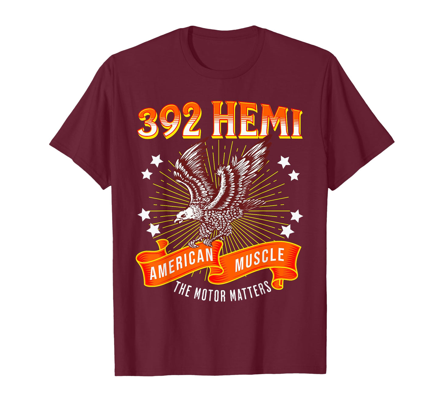 392 Hemi American Muscle Motor Matters Eagle Design T-Shirt
