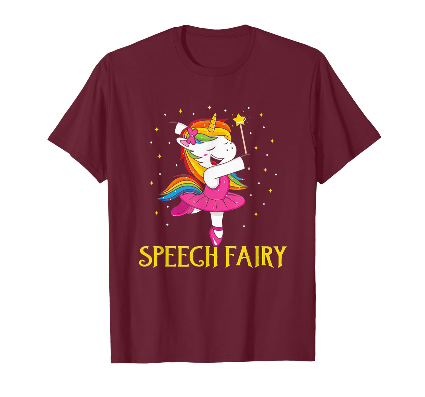 Speech Fairy Funny Unicorn T-Shirt