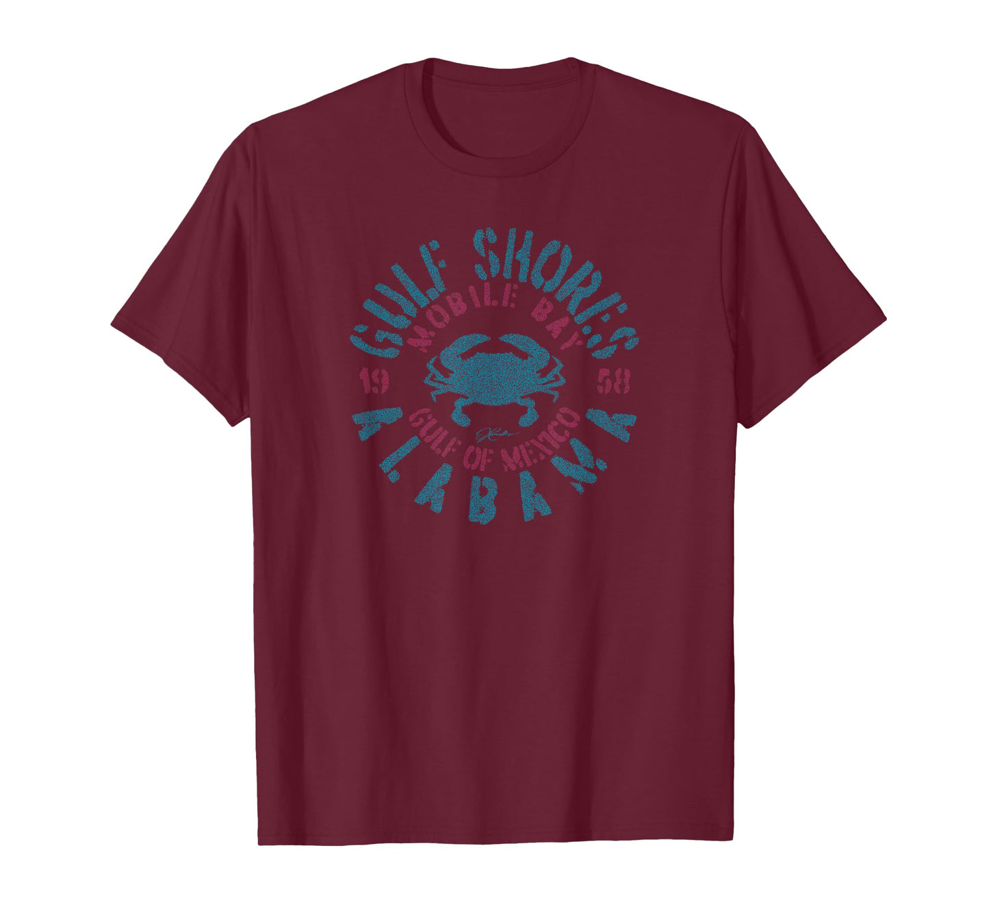 JCombs: Gulf Shores, AL, with Blue Crab T-Shirt