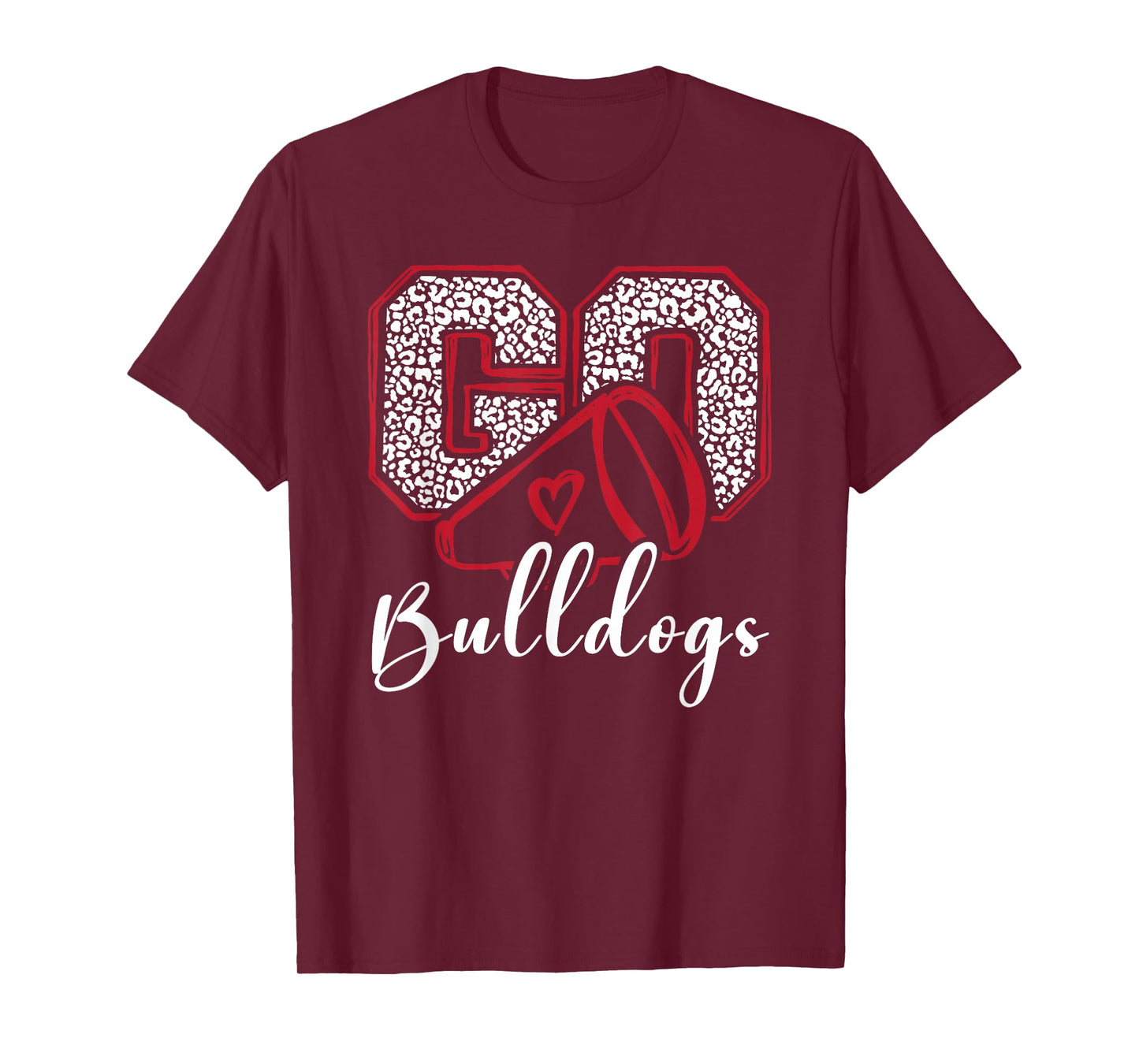 Go Dawgs Funny Bulldogs for Men Women Kids Boys Girls T-Shirt