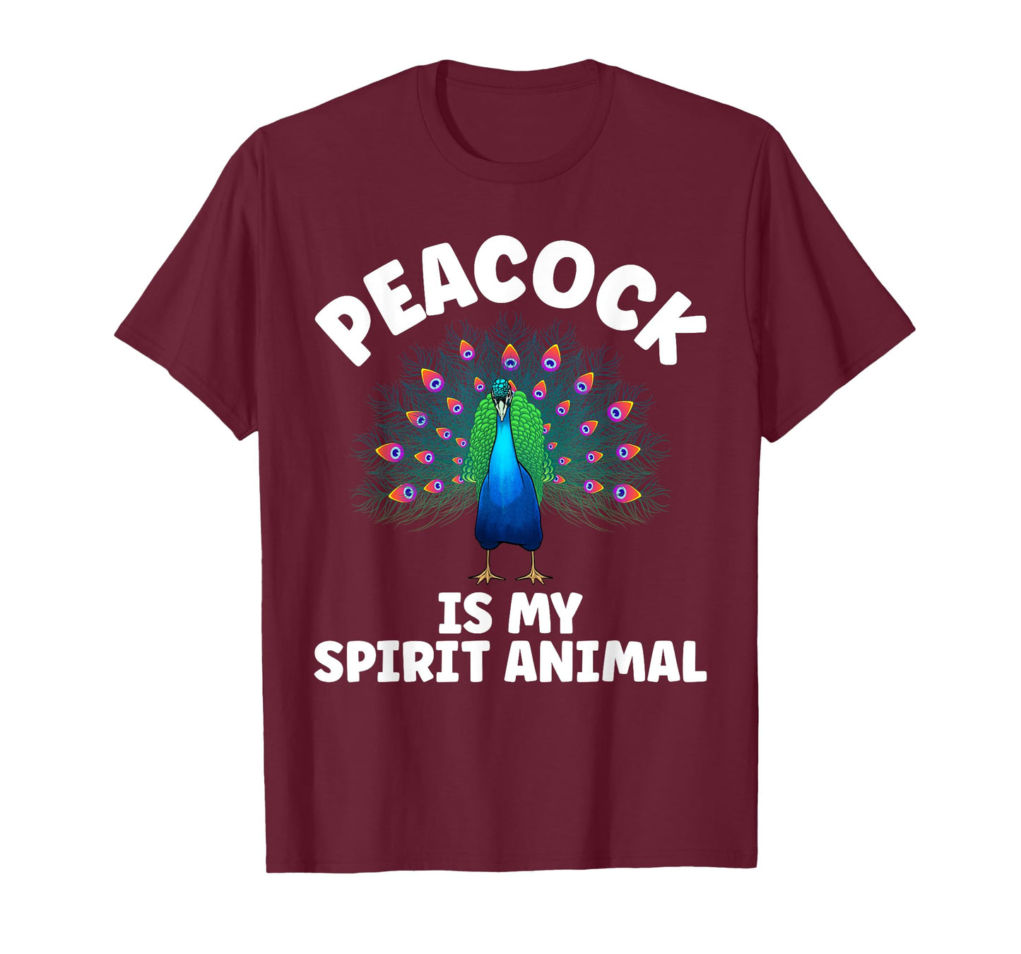 Funny Peacock Design For Men Women Pheasant Peacock Lovers T-Shirt
