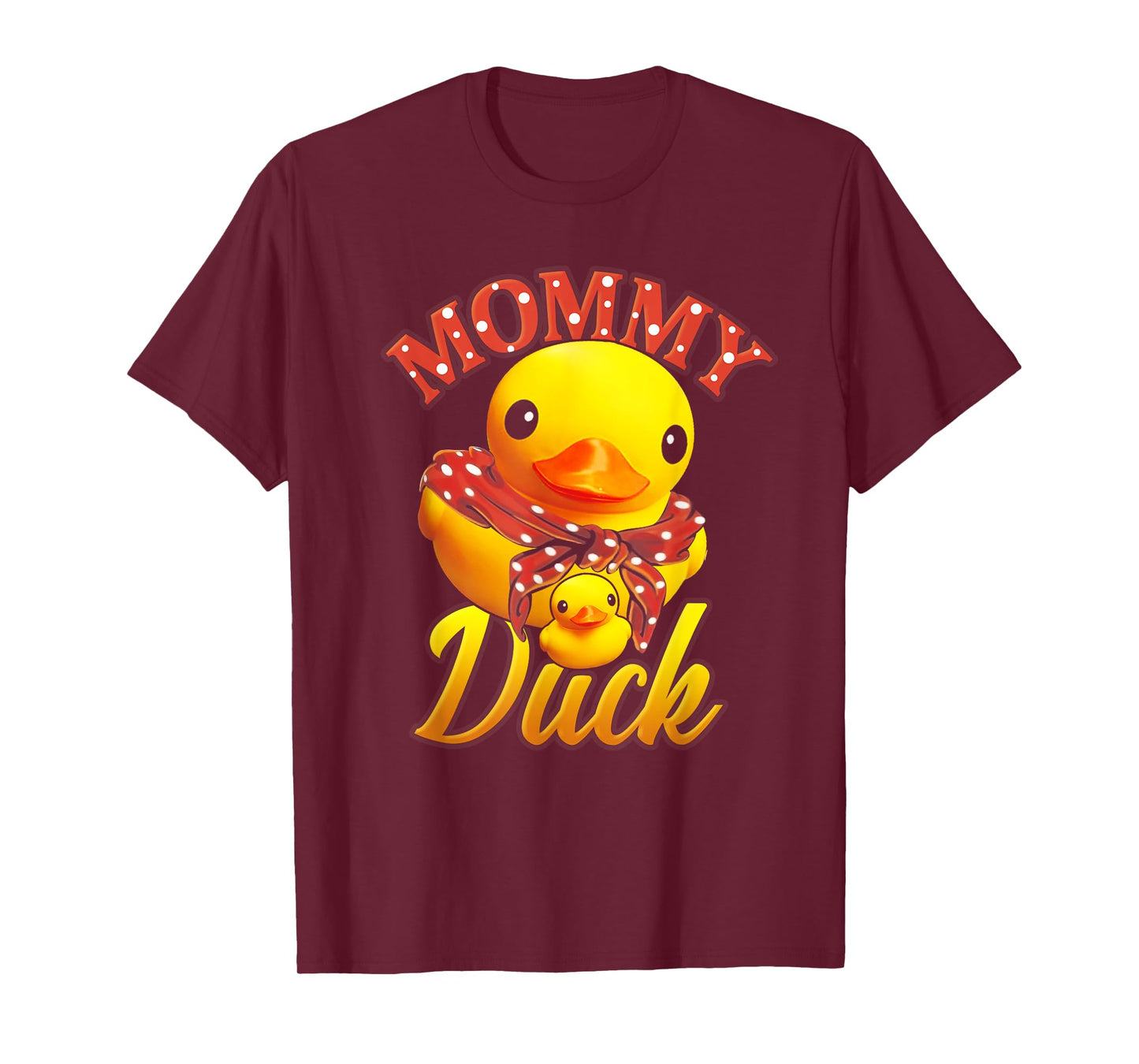 Funny Mommy Duck Mama Mother Rubber Duck Mom T-Shirt