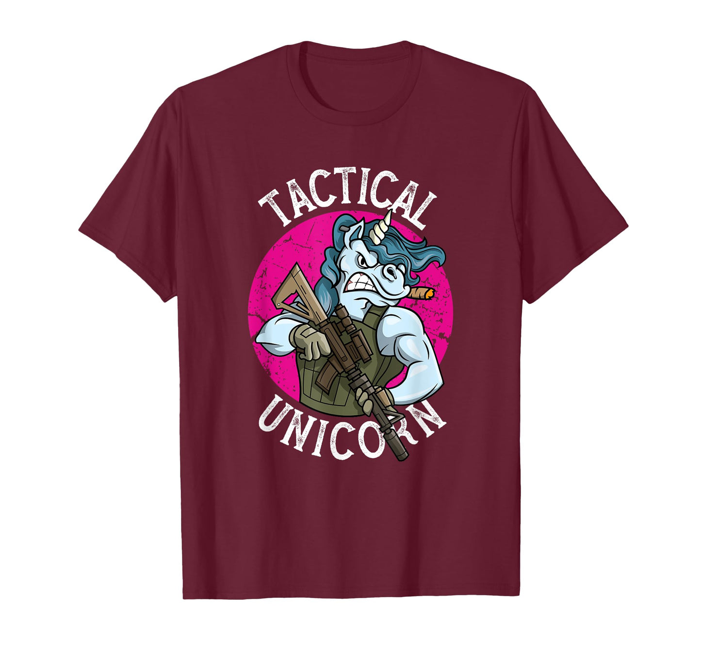 Funny Police Tactical Unicorn for Military Law Enforcement T-Shirt