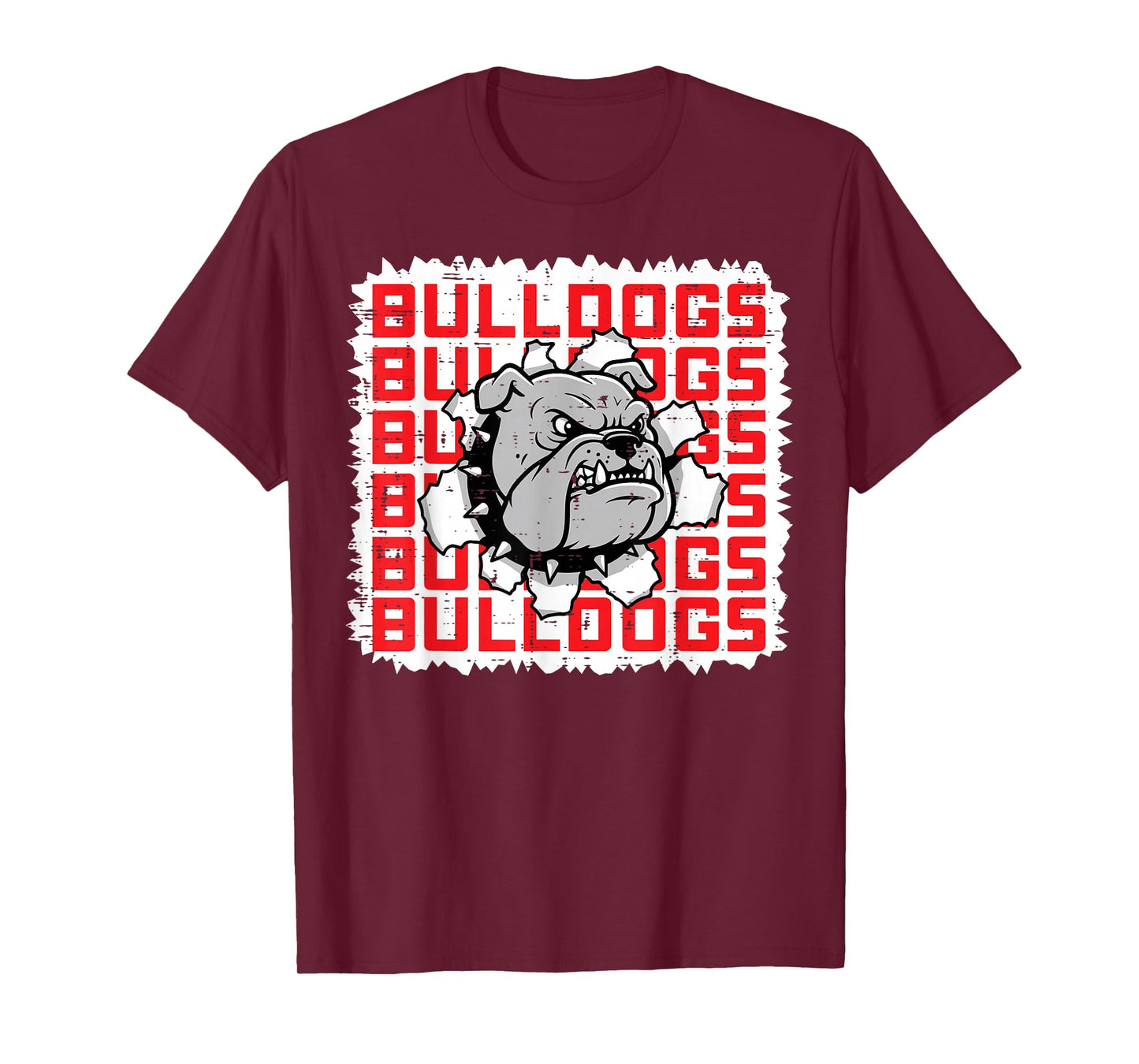 Bulldog Women Kids Boys Girls Youth Men Teen T-Shirt
