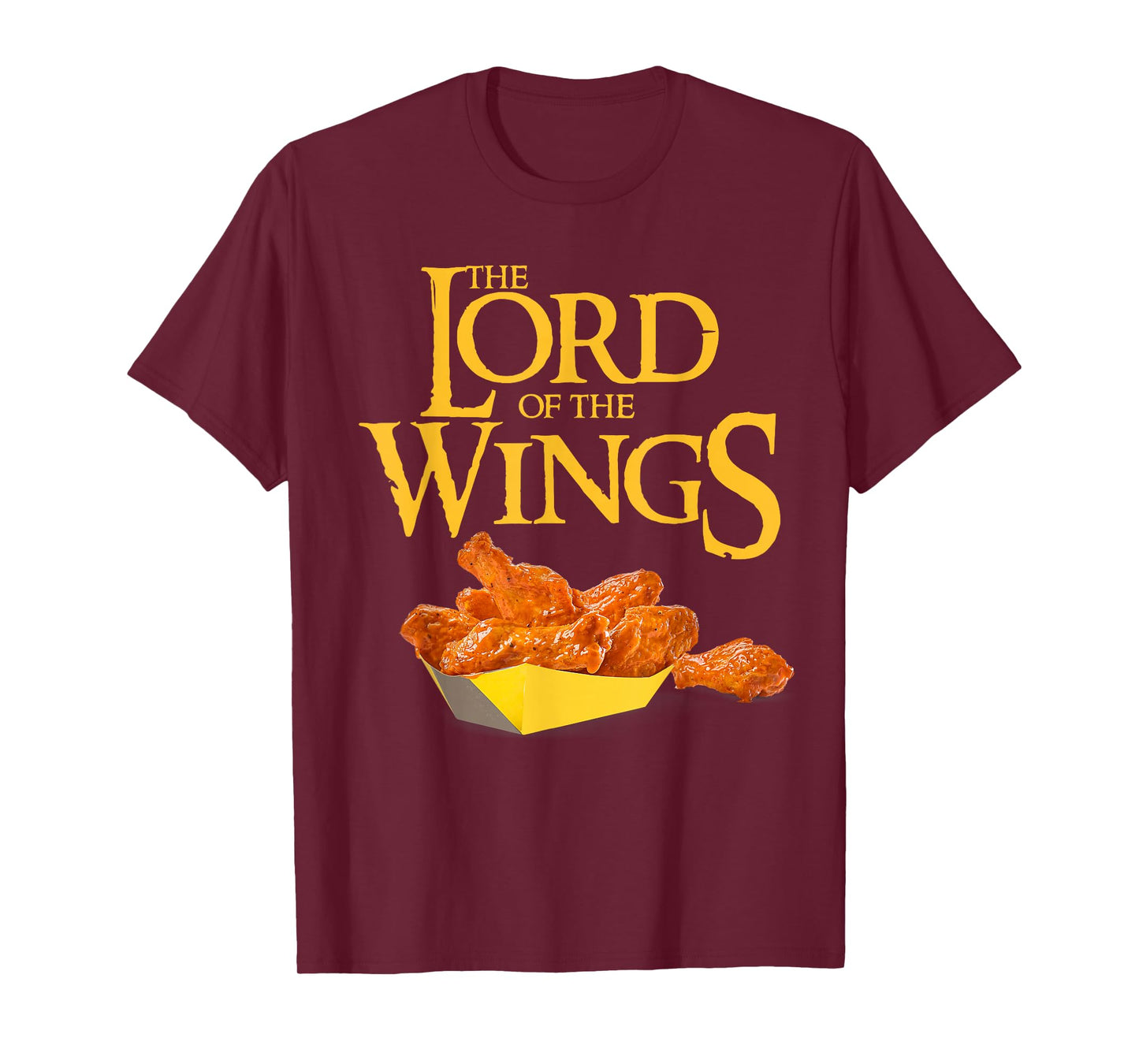 Lord of the Wings BBQ Chicken Wings Lord of the Wings T-Shirt