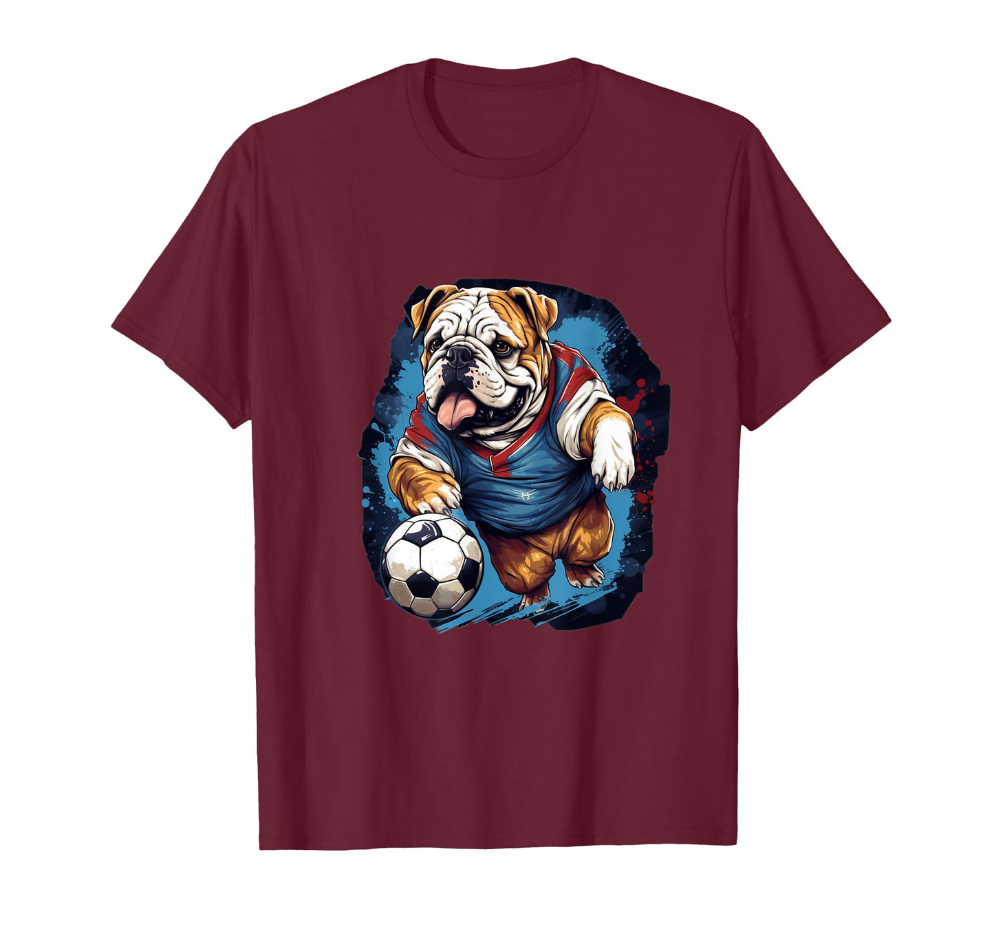 English Bulldog Soccer - English Bulldog T-Shirt