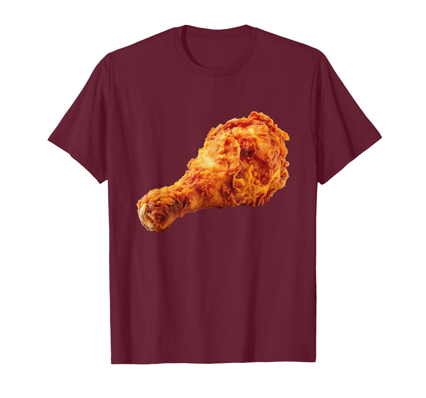 Fried Chicken Drumstick Funny Food Halloween Costume Graphic T-Shirt