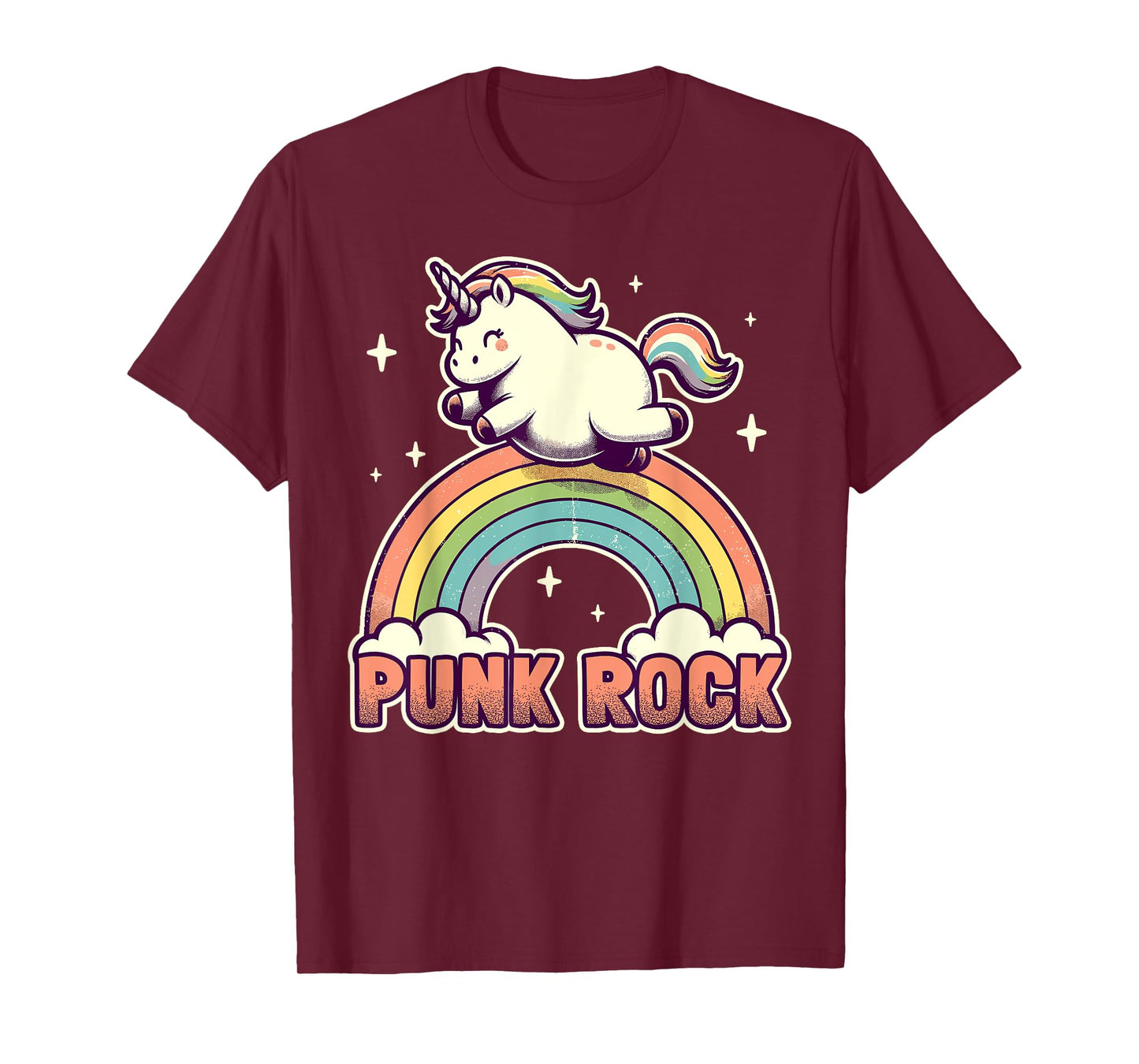 Punk Rock Unicorn I Punk Rock T-Shirt