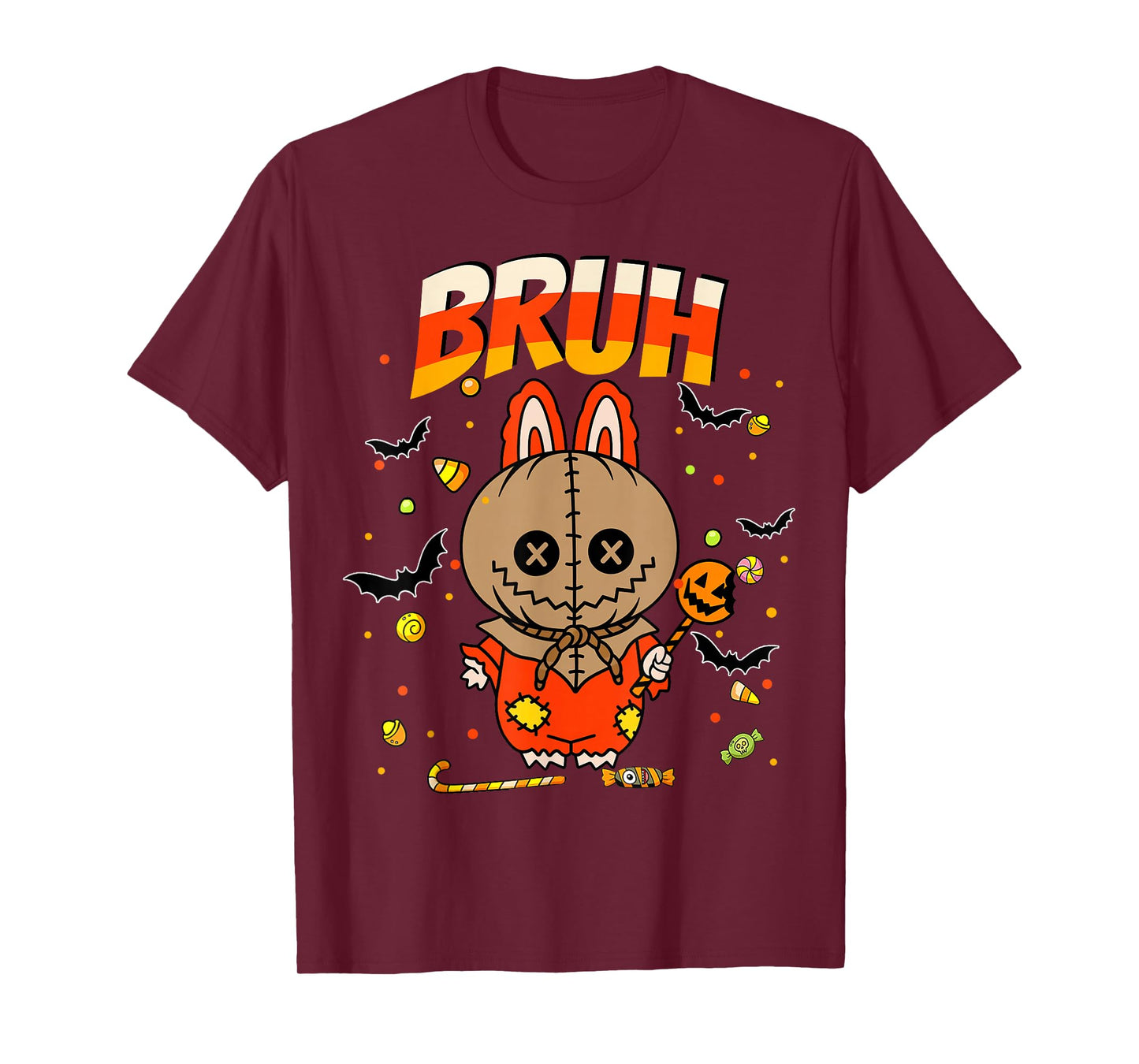 Cute Sam Funny Bruh Halloween Costume 2025 T-Shirt