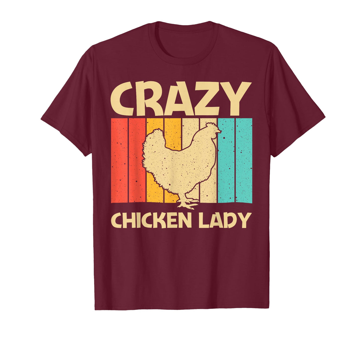 Funny Chicken Art For Women Mom Chicken Farmer Poultry Lover T-Shirt