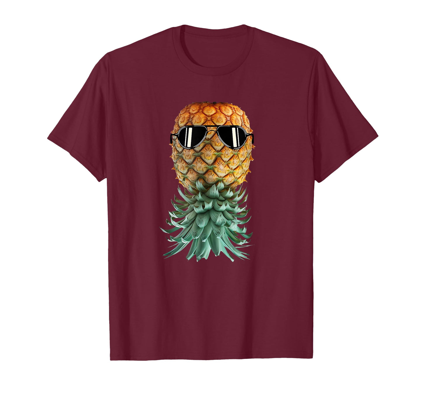 Matching Wife & Husband Upside Down Pineapple T-Shirt